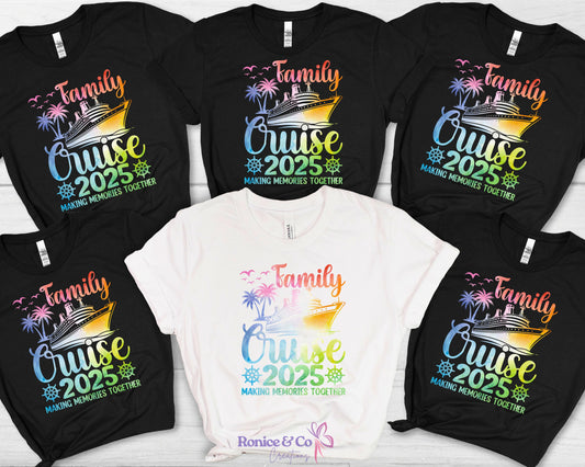 Family Cruise 2025, Cruise Shirts, Family Vacation Shirt, Custom Family Shirt, Matching Cruise Shirts